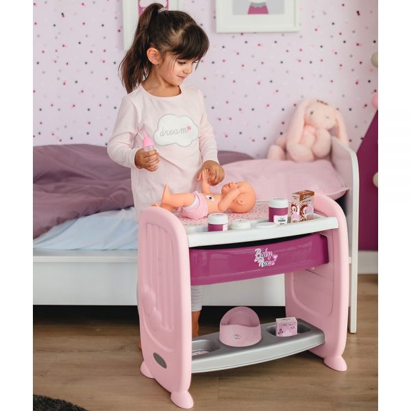 Centru de ingrijire pentru papusi Smoby Baby Nurse Cocoon Nursery