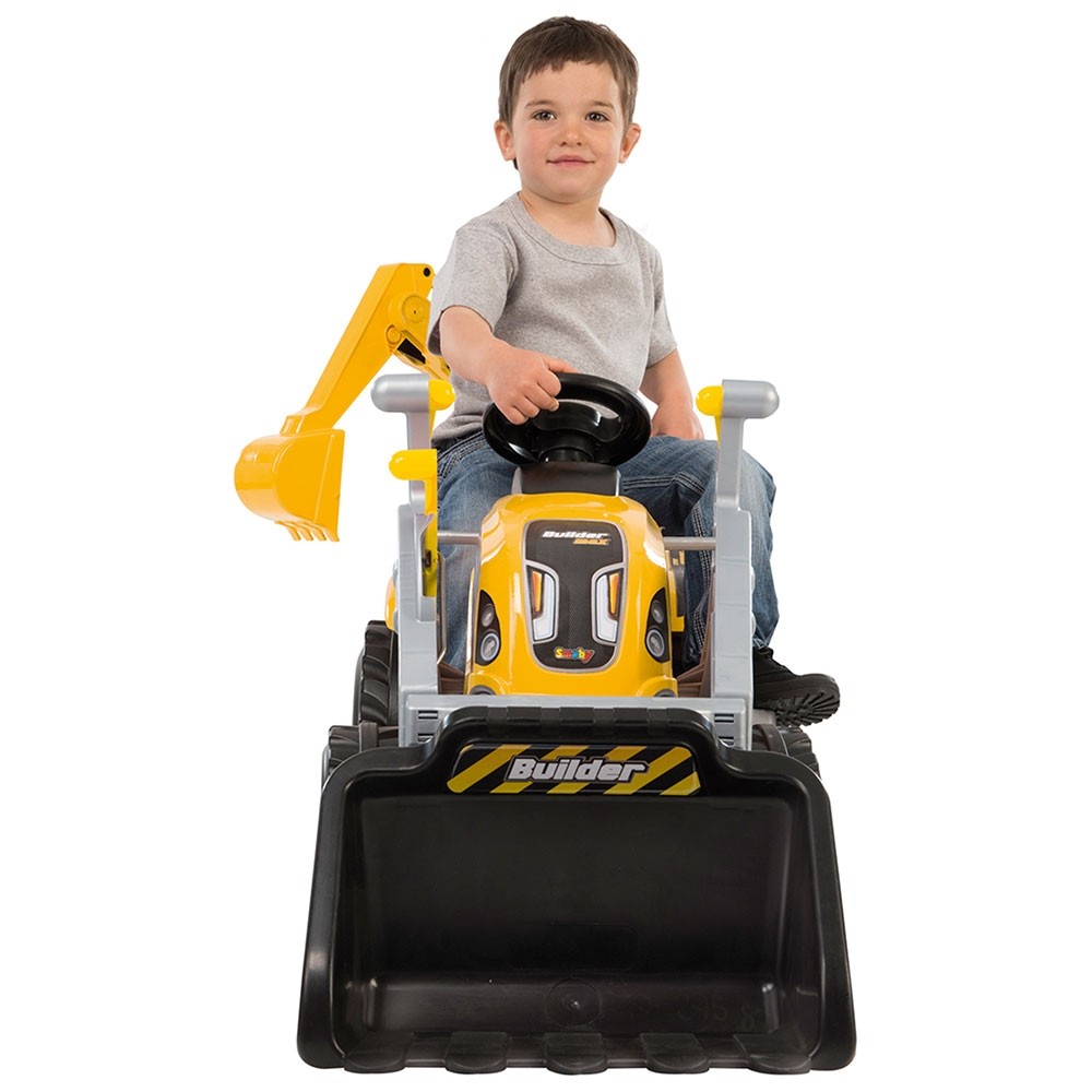 tractor-cu-pedale-si-remorca-smoby-builder-max-galben-2