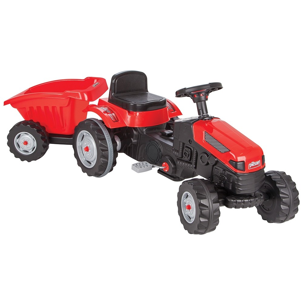tractor-cu-pedale-si-remorca-pilsan-active-with-trailer-07-316-red-1